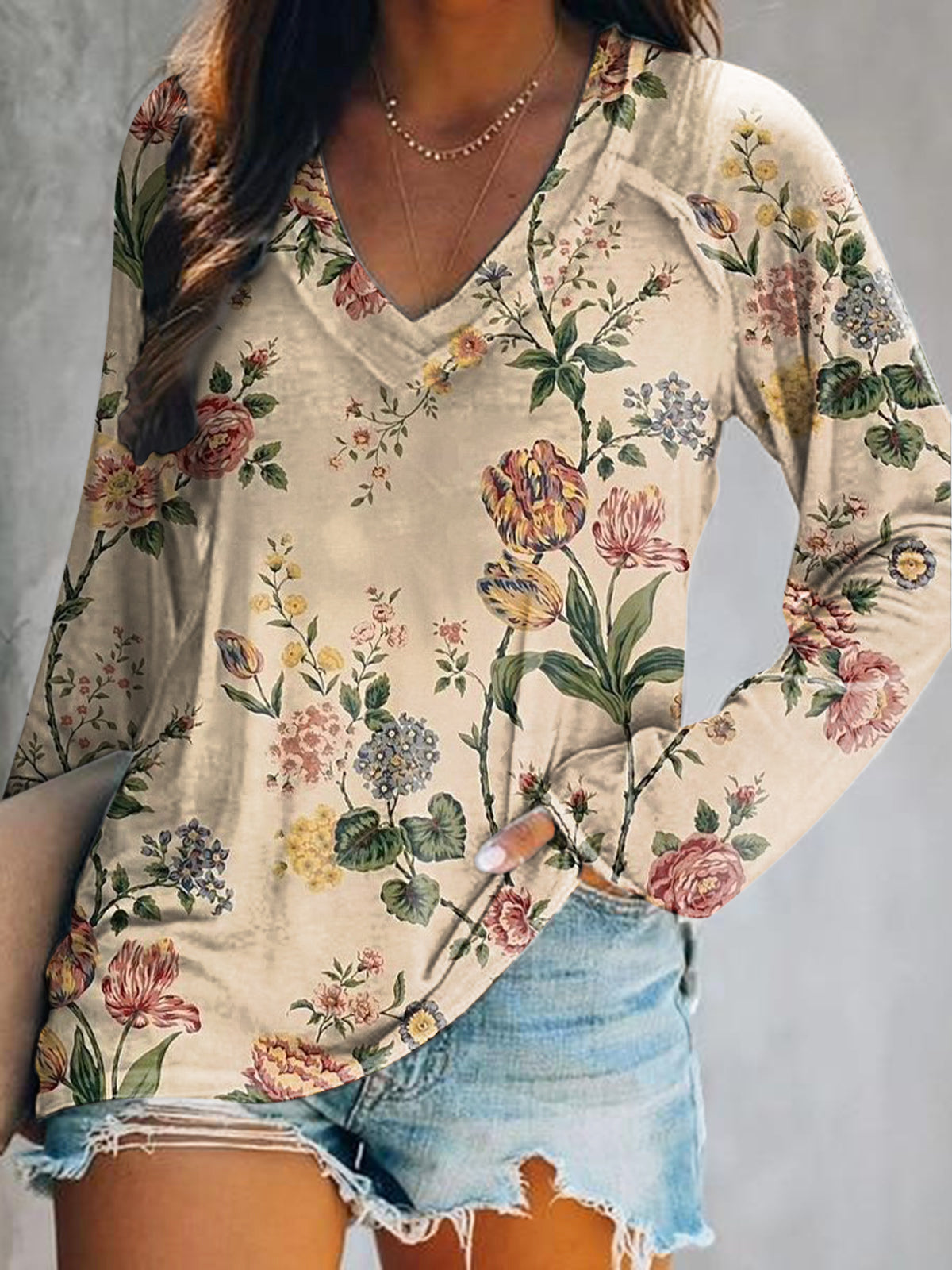 Timeless Vintage Style Top