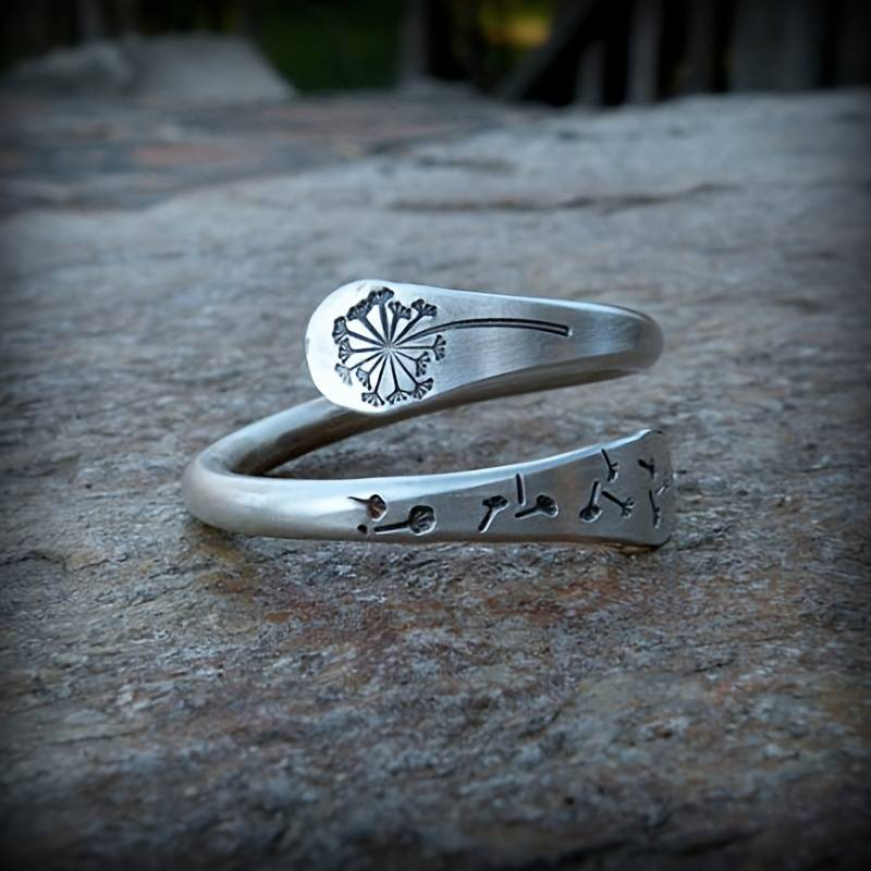 Dandelion Open Ring