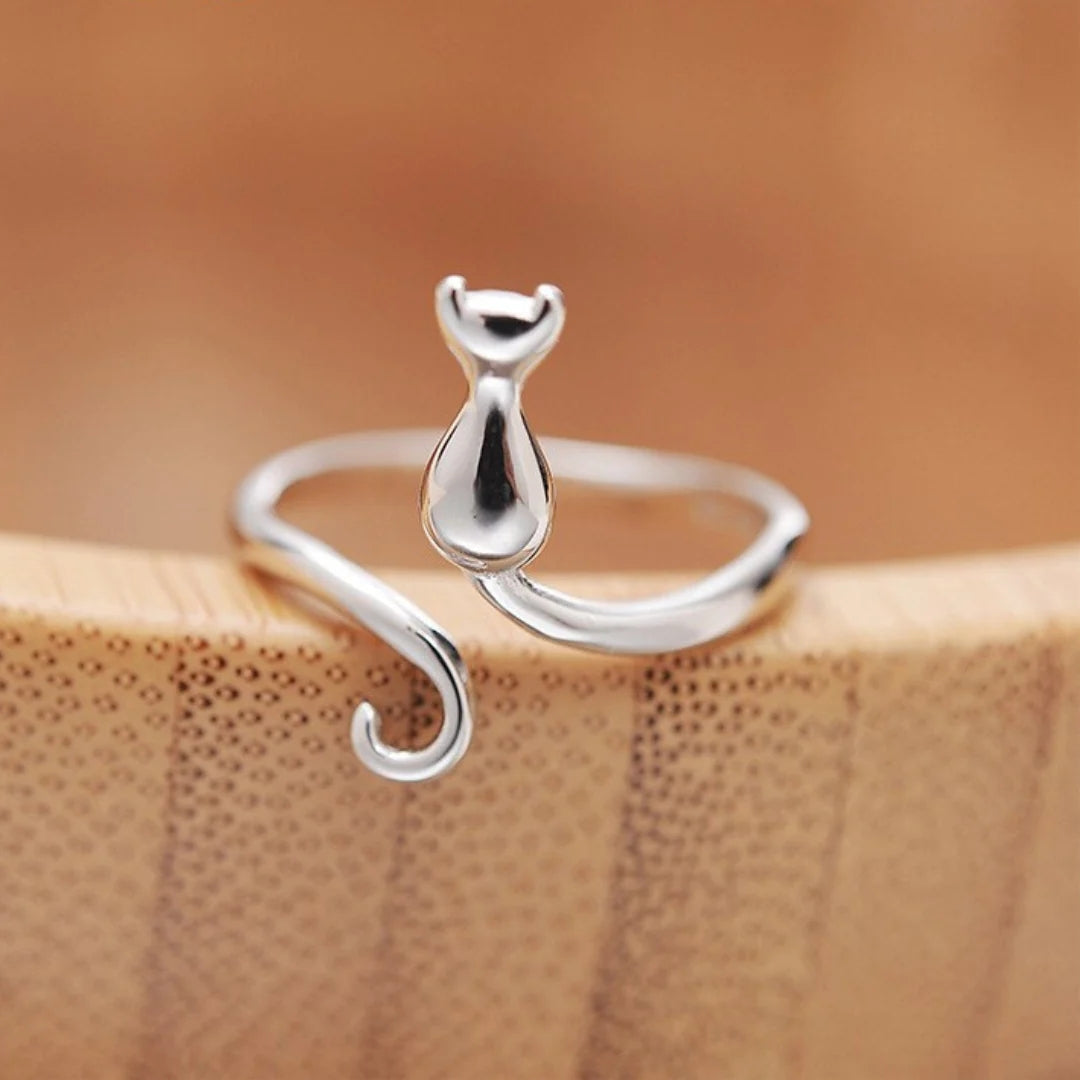 Kitty Open Ring