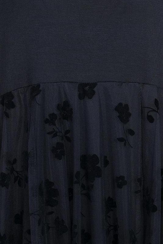 Lace Retro Stitching Maxi Pinafore Dress