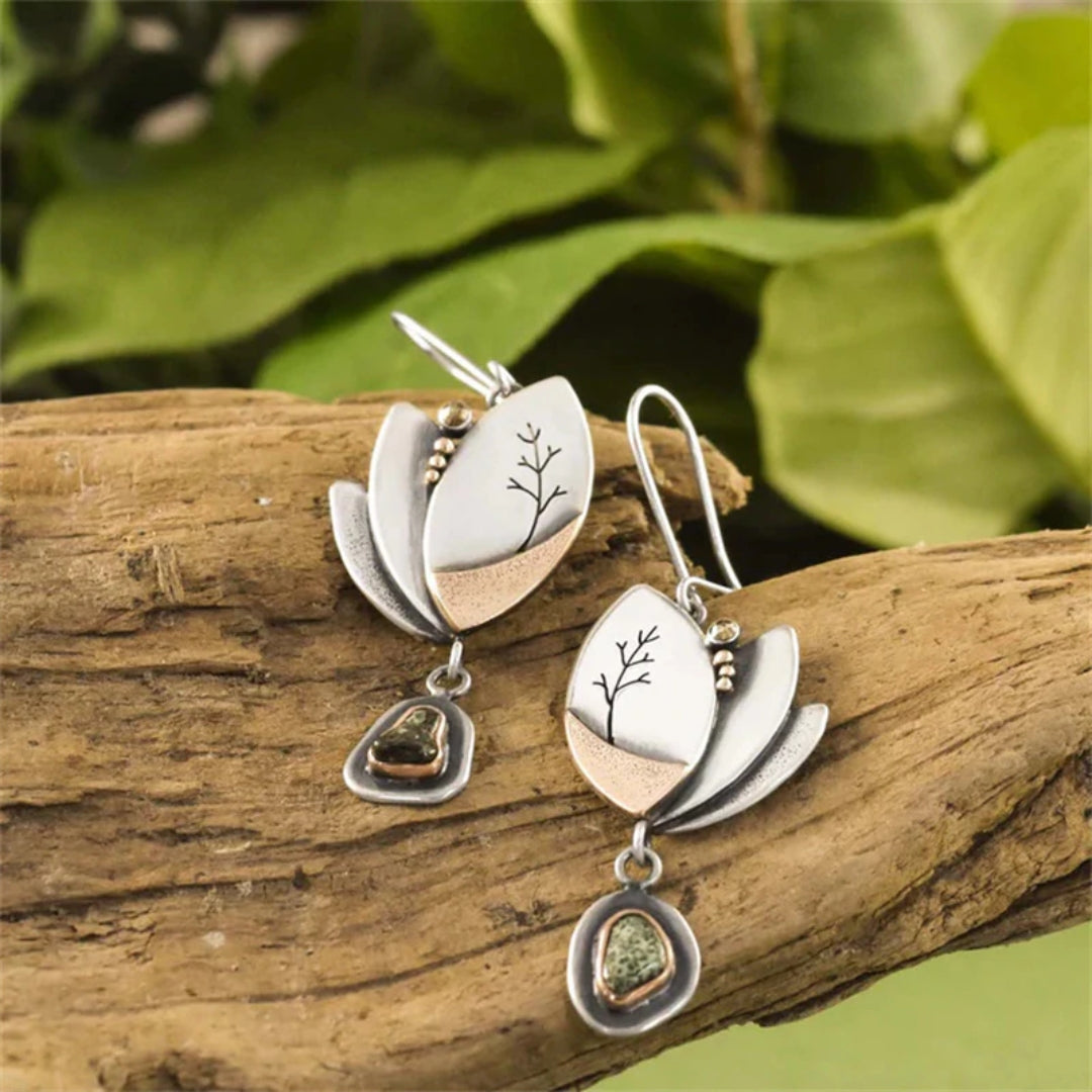 Nature Earrings in Silver