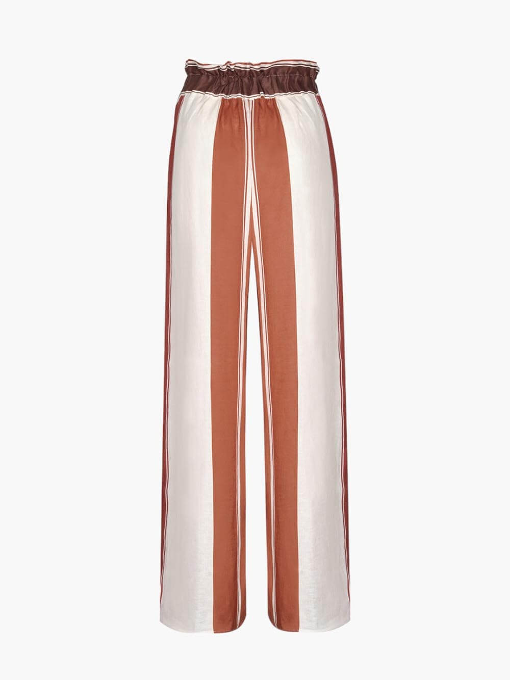 Striped Print Loose Wide Pocket Wide-leg Pants