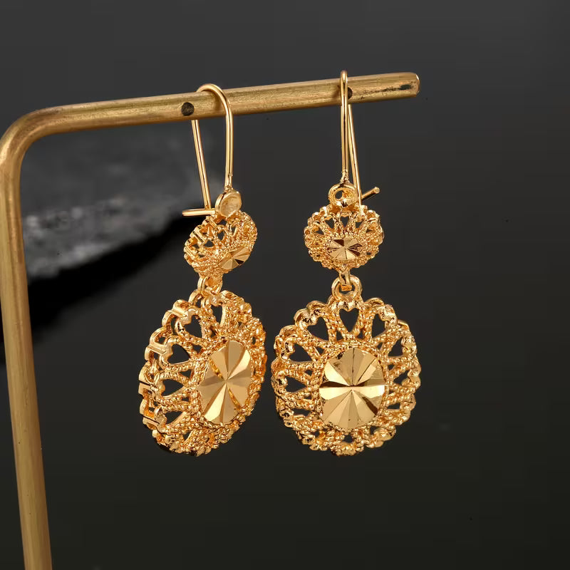 Golden Elegance Earrings