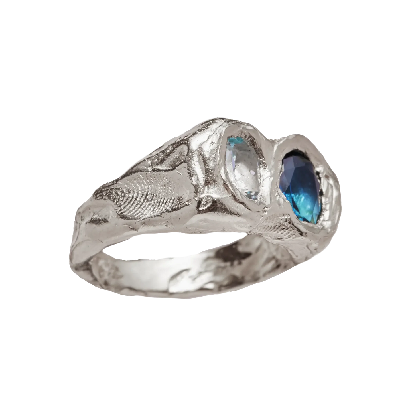 Forged Silver Ring