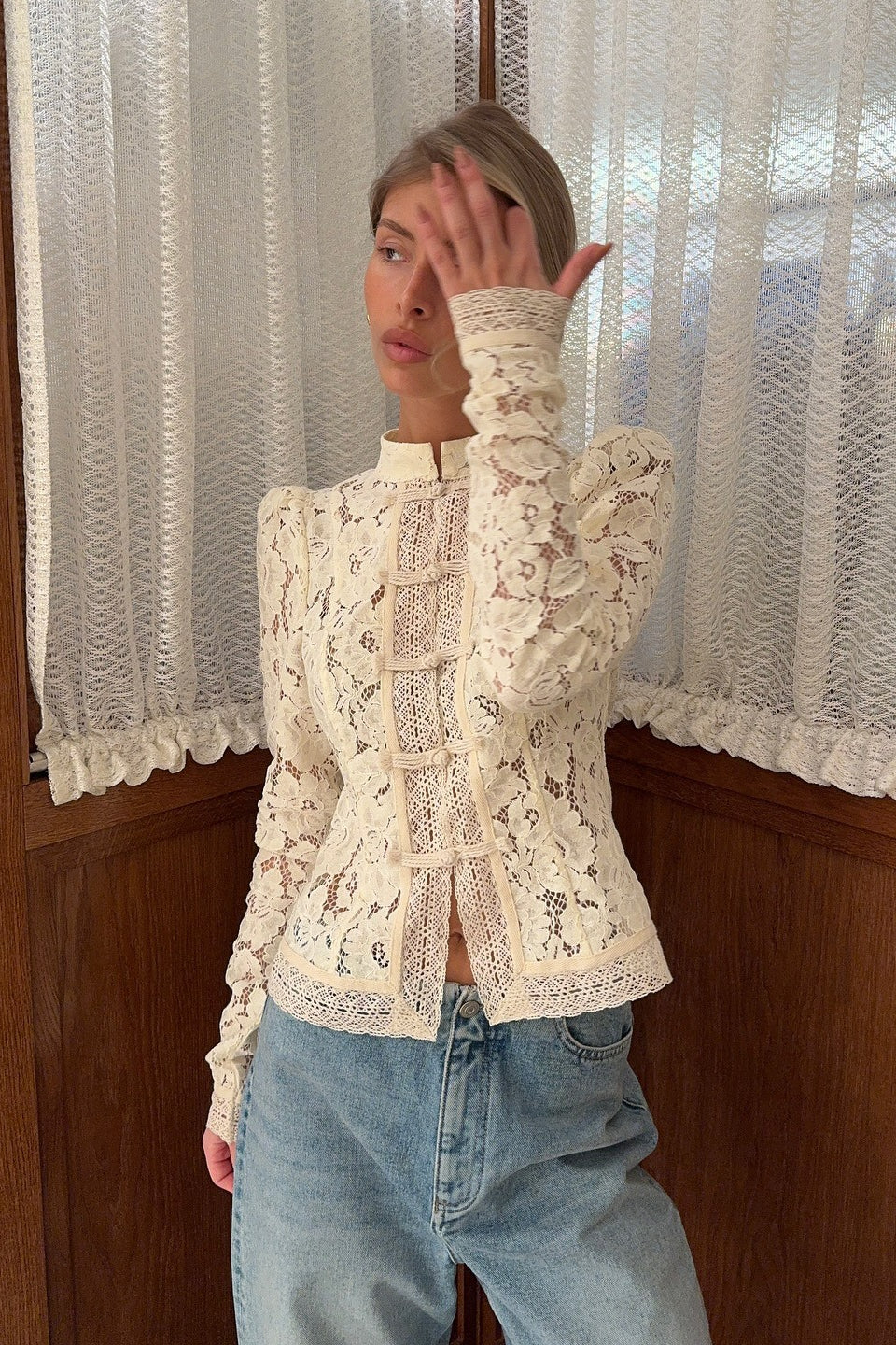 Timeless Vintage Style Blouse