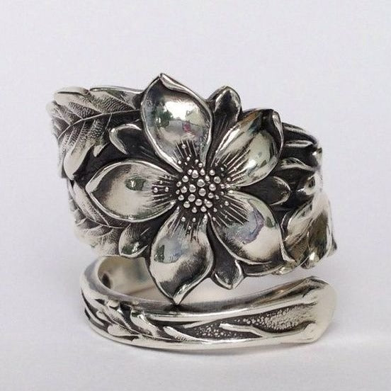 Silver Blossom Ring