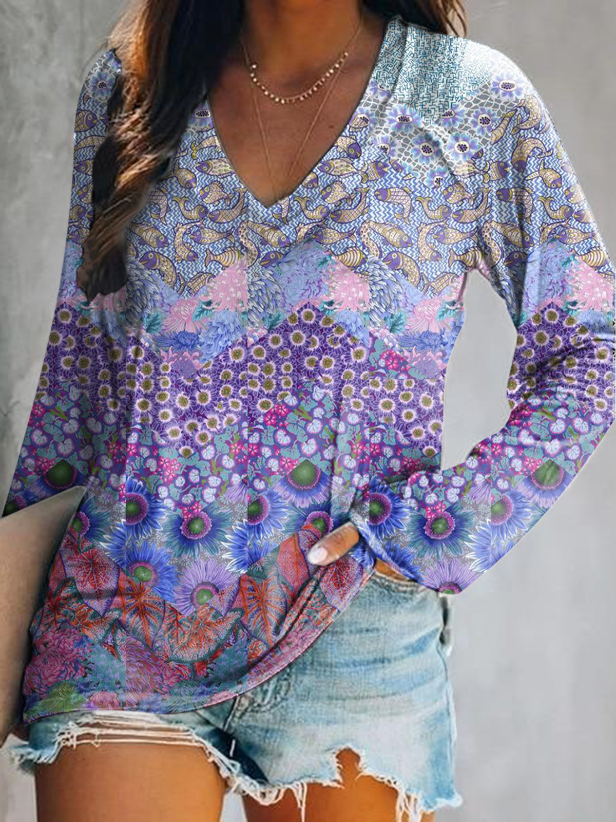 Timeless Vintage Style Top