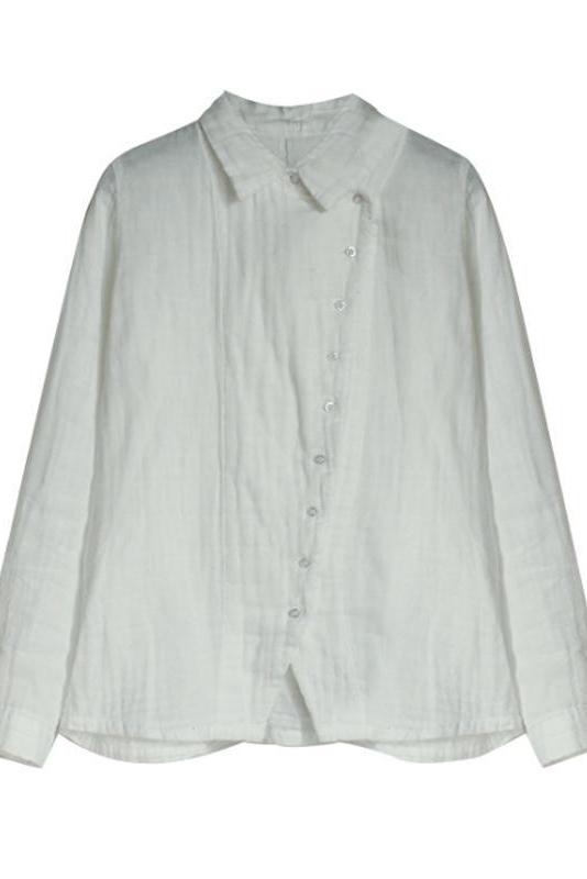 Limited Stock- Retro Long Sleeve 100% Cotton Shirt