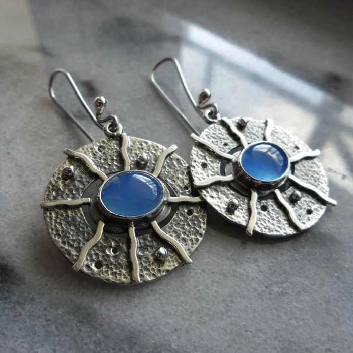 Blue Earrings