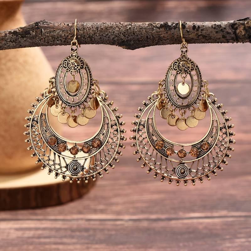 Dangling Beads Earrings