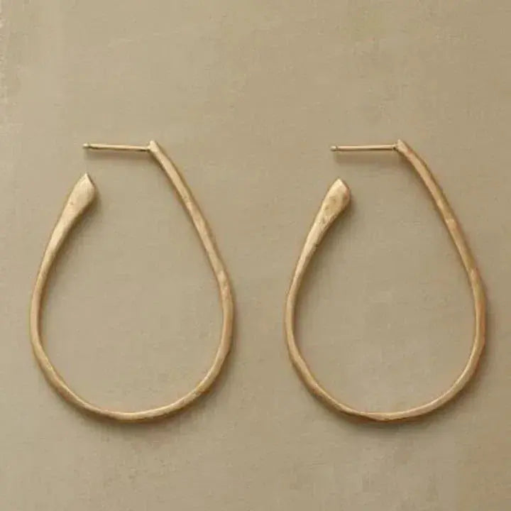 Gold Hoop Earrings