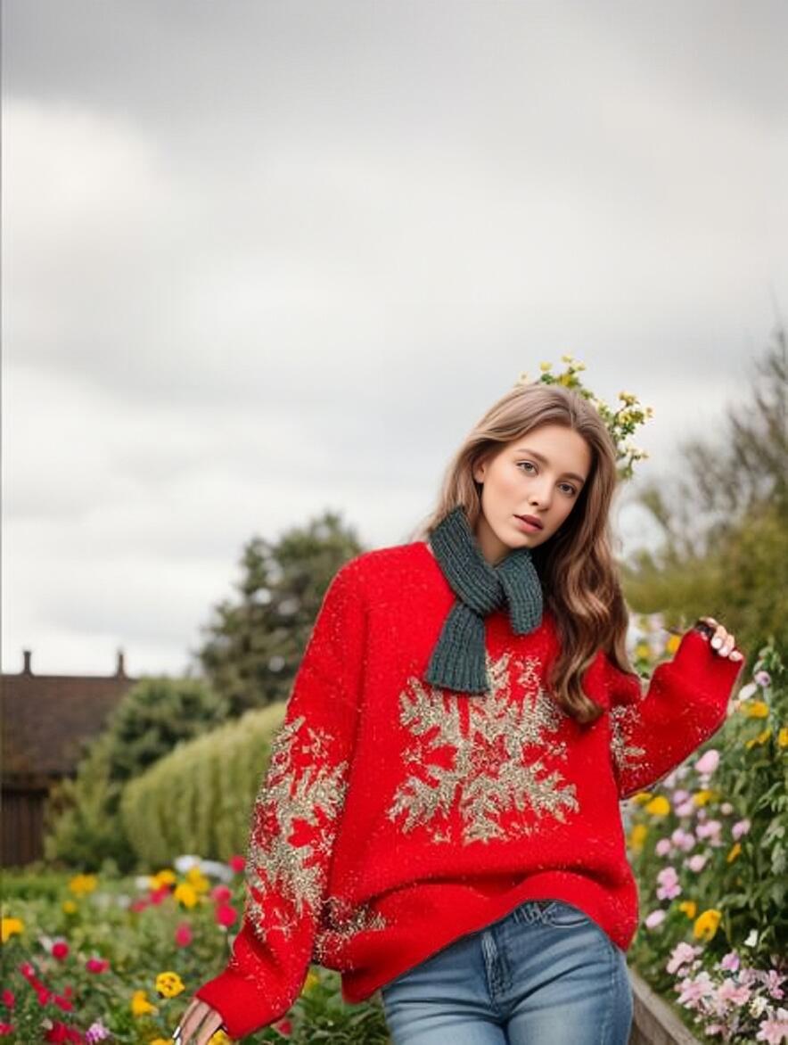 Timeless Vintage Style Pullover