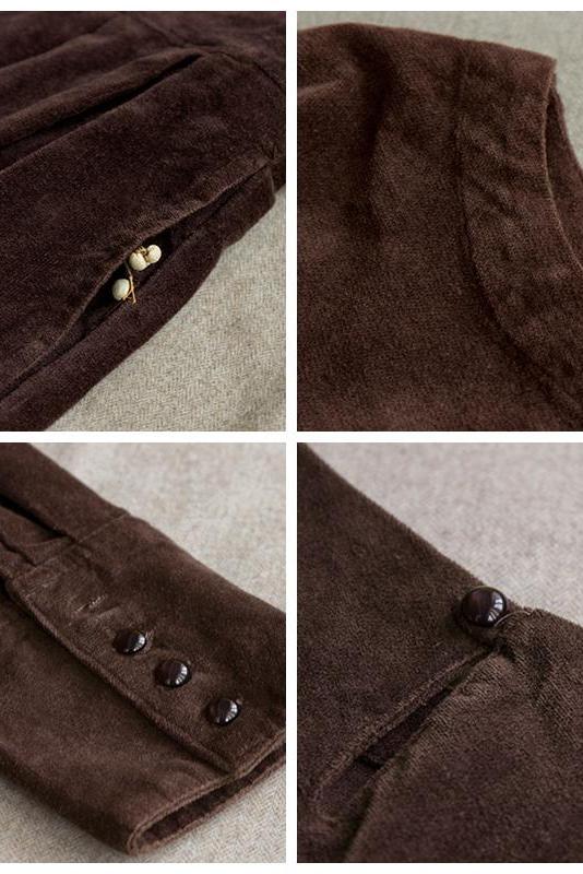 Corduroy a Line Dresses