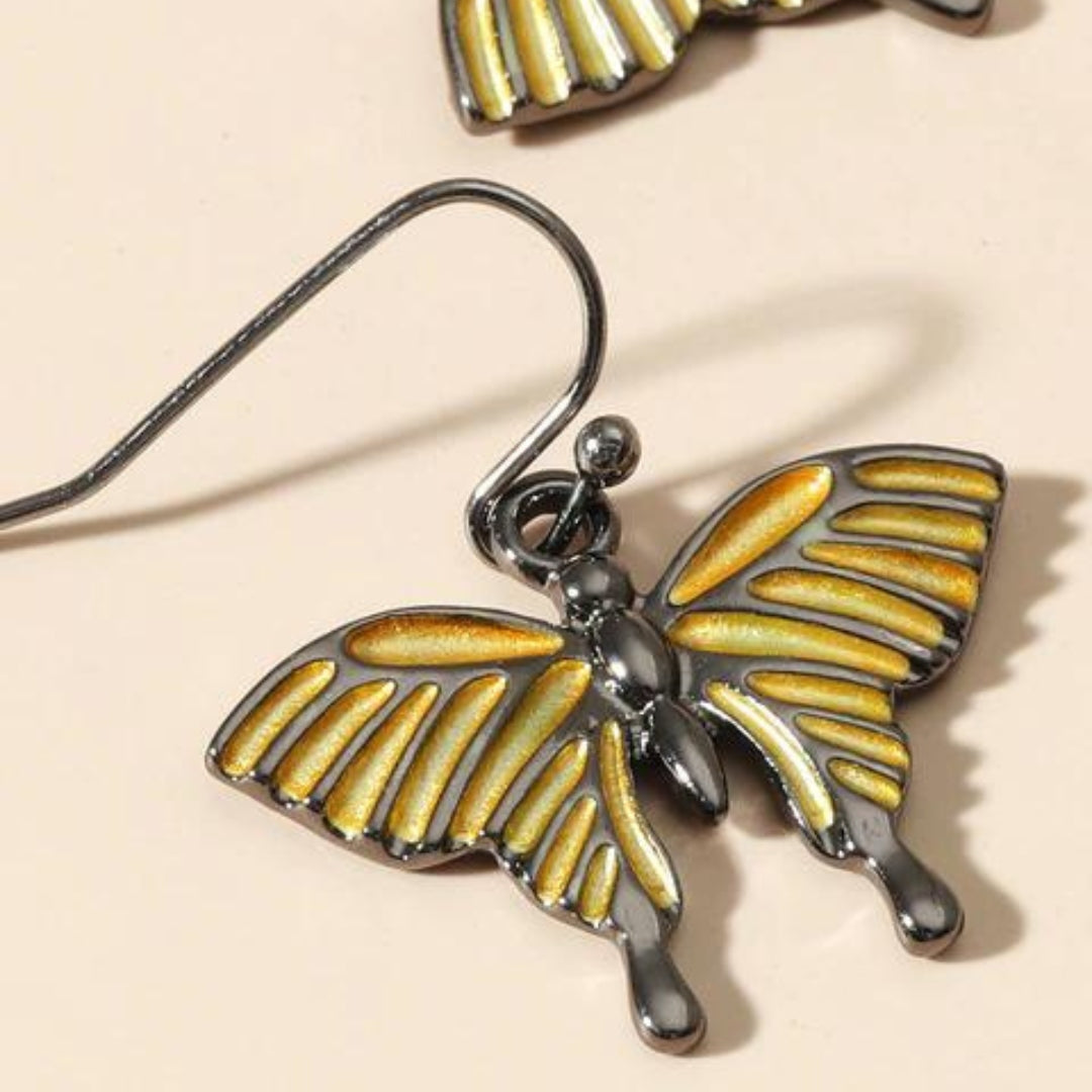 Butterfly Earrings in Sterling Silver