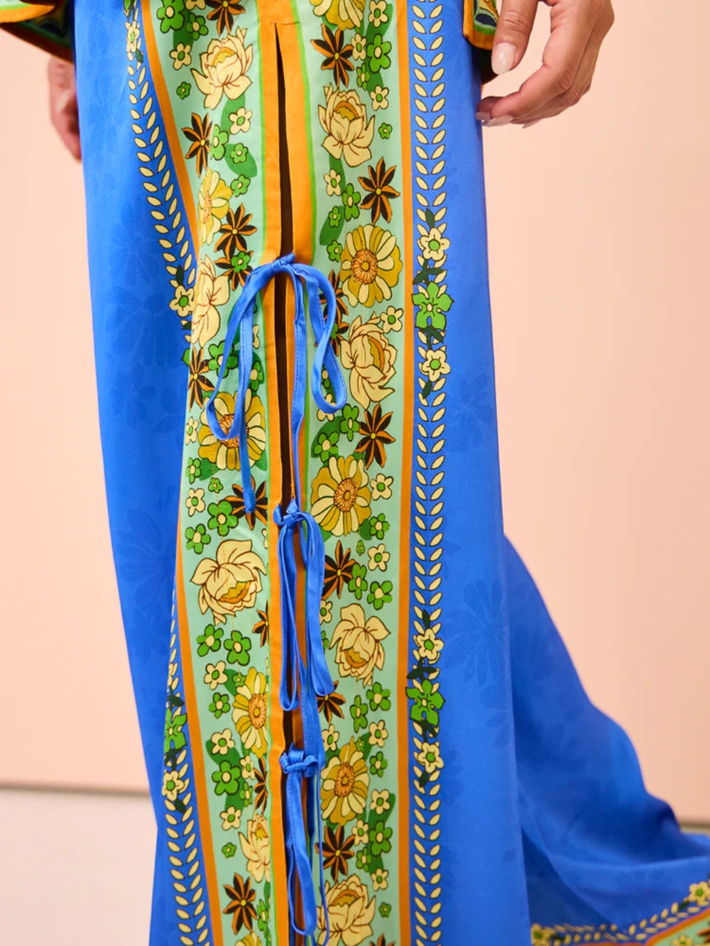 Irregular Ornate Mosaic Tiles Pants