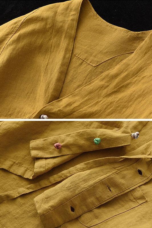 Loose Pure Color Cardigan Coat