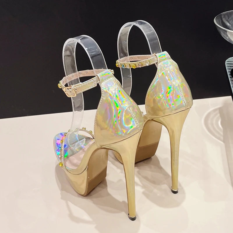 A Vintage Style Heels with Delicate Timeless Details