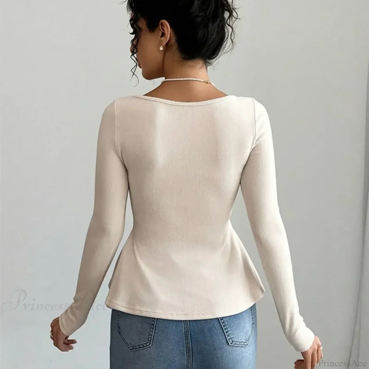 Gracefully Designed Pullover