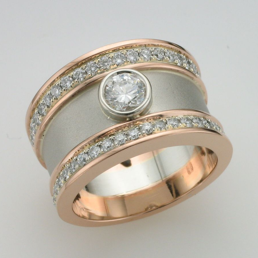Zirconia Belt Ring