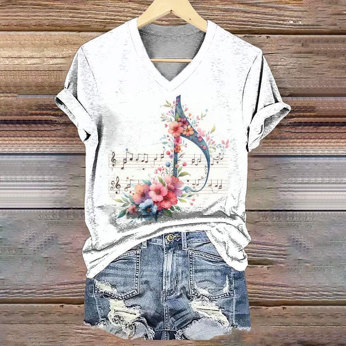Gracefully Designed T-Shirt