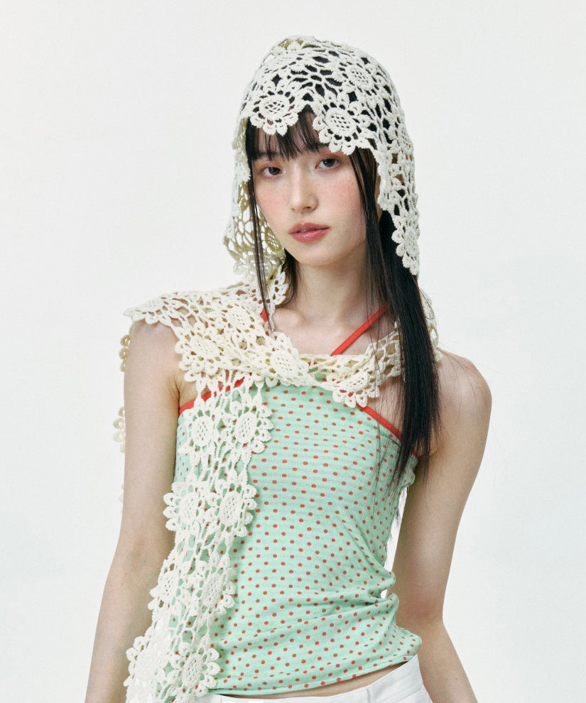 Hollow Out Knitted Boonie Hat Summer