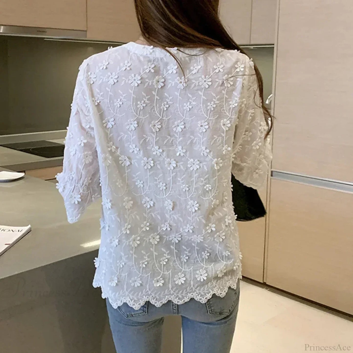 Gracefully Designed Blouse