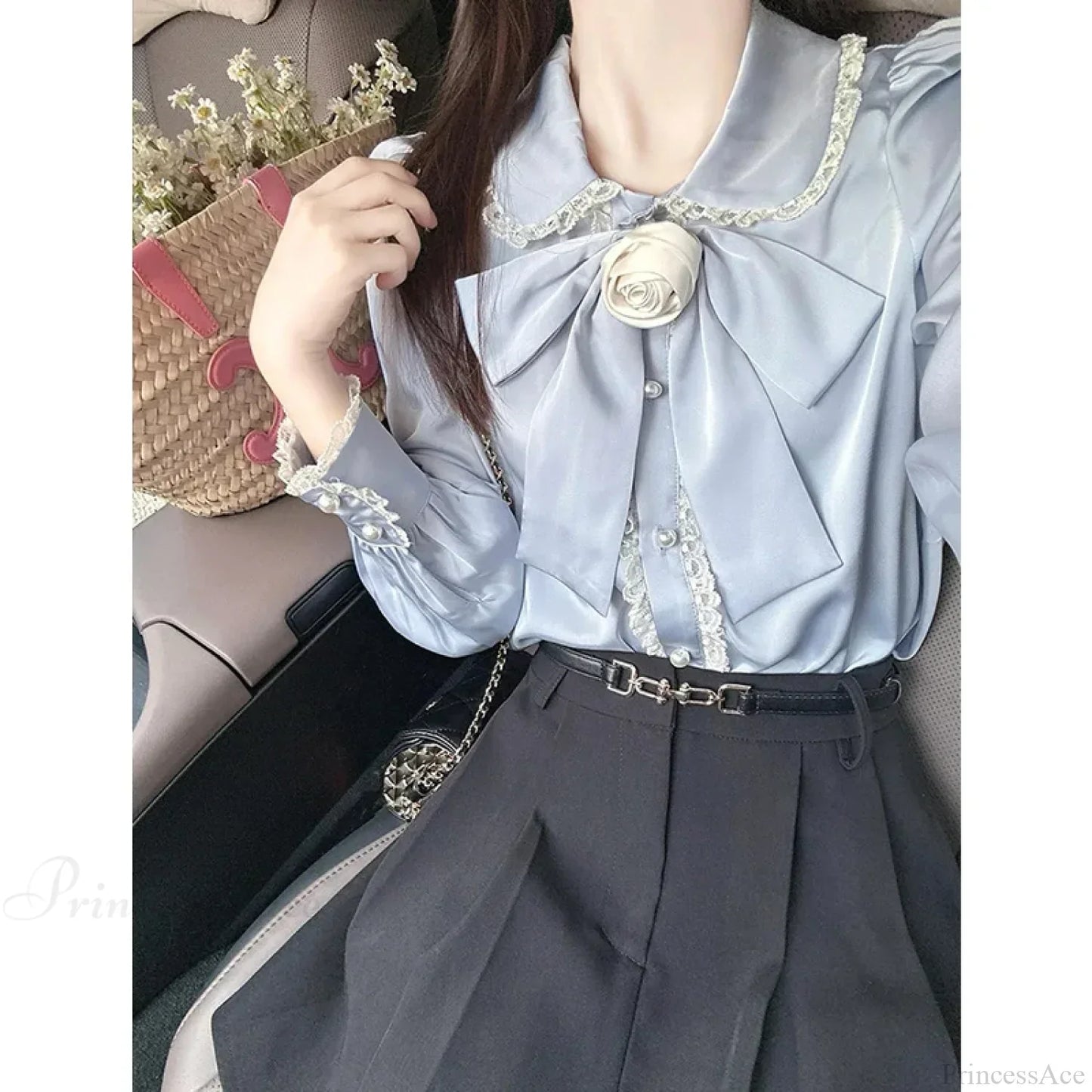 blue shirt