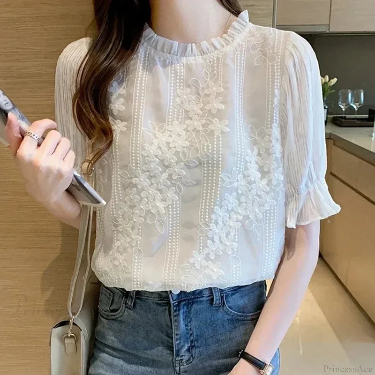 Gracefully Designed Blouse