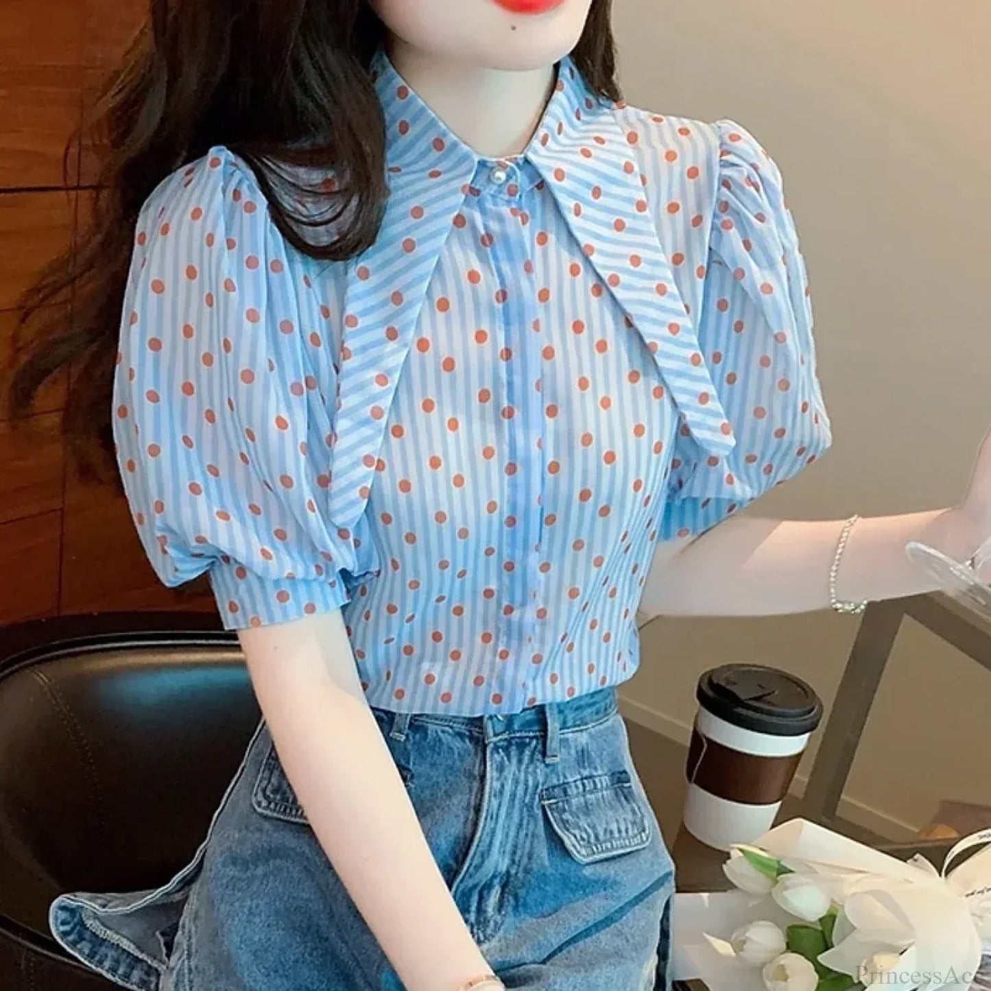 Gracefully Designed Blouse