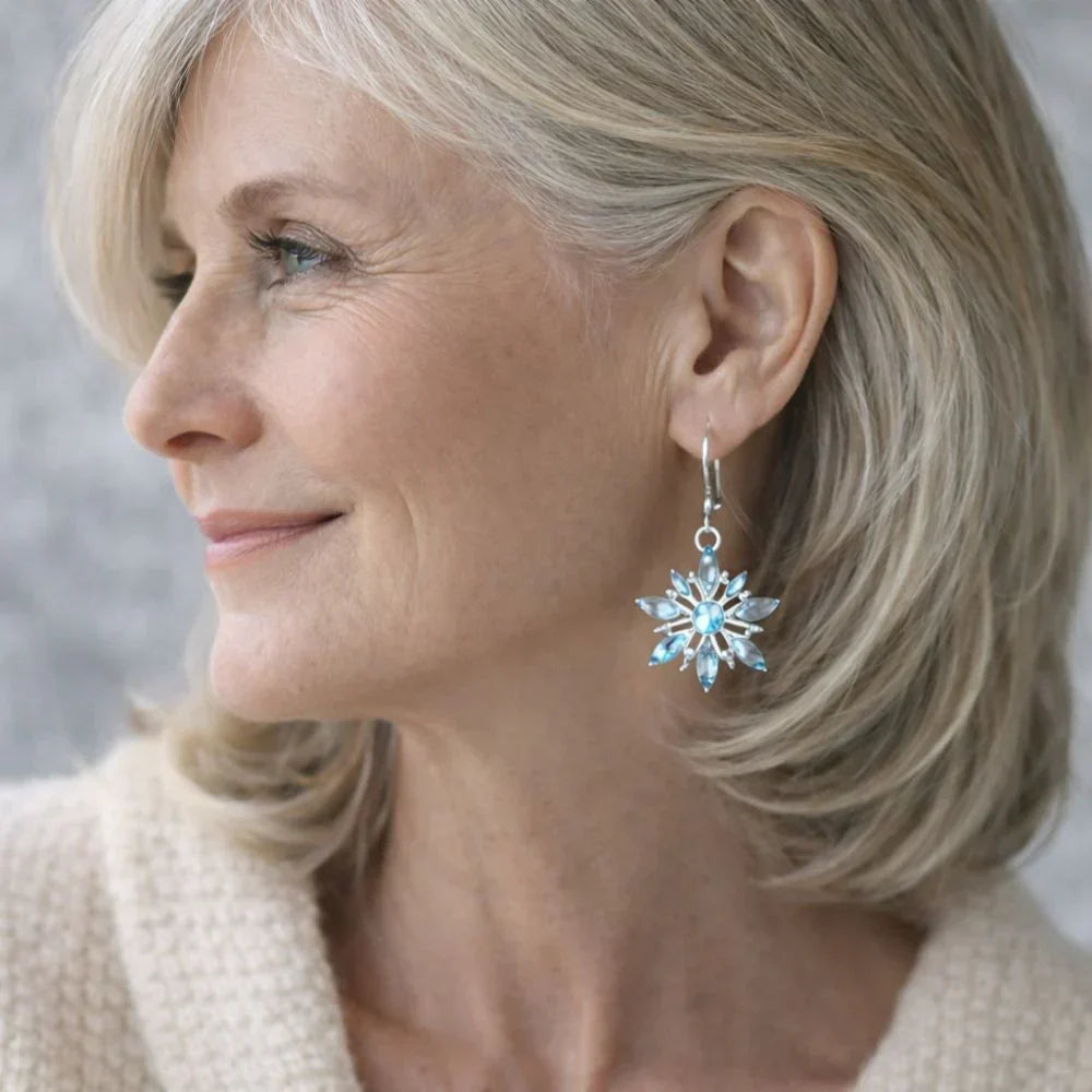 Blue Starlight Earrings
