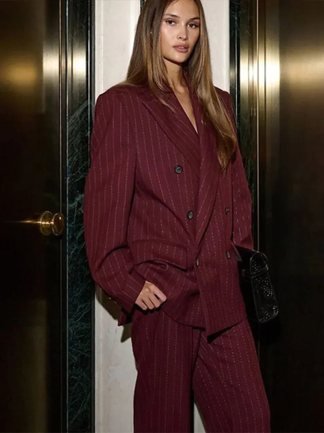 Red suit