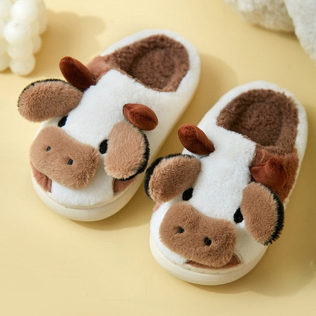 Kaffeekuh-Slipper
