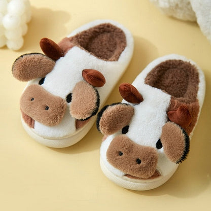 Kaffeekuh-Slipper