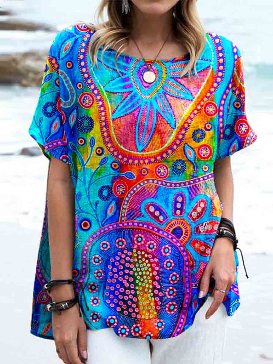 Timeless Vintage Style Top