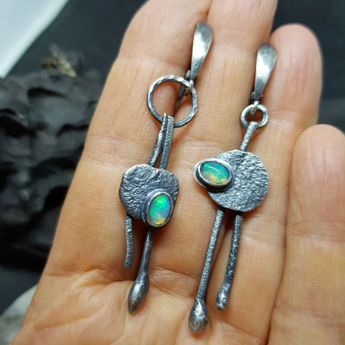 Opal Earrings