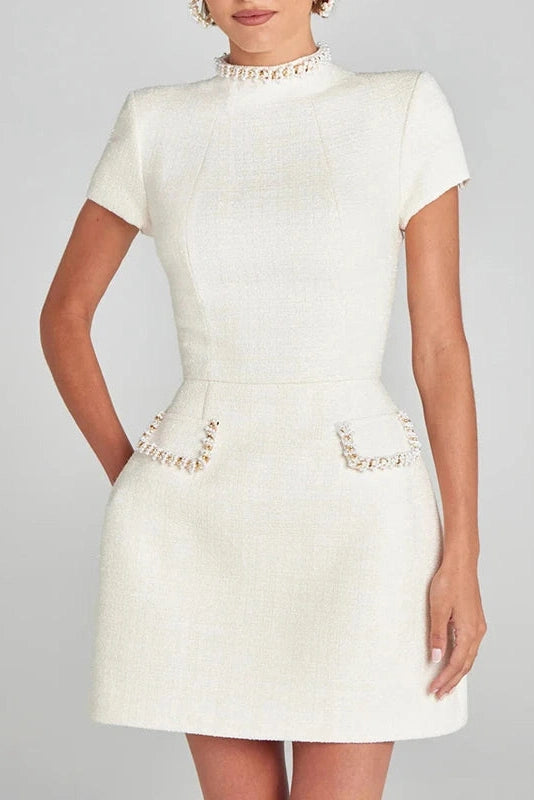 A Vintage Style Dress with Delicate Timeless Details