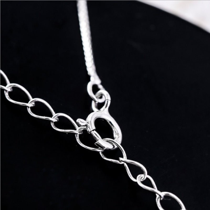 Crescent and Cat Cat Necklace