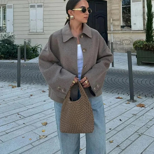 Classic Vintage Jacket with a Flattering Fit
