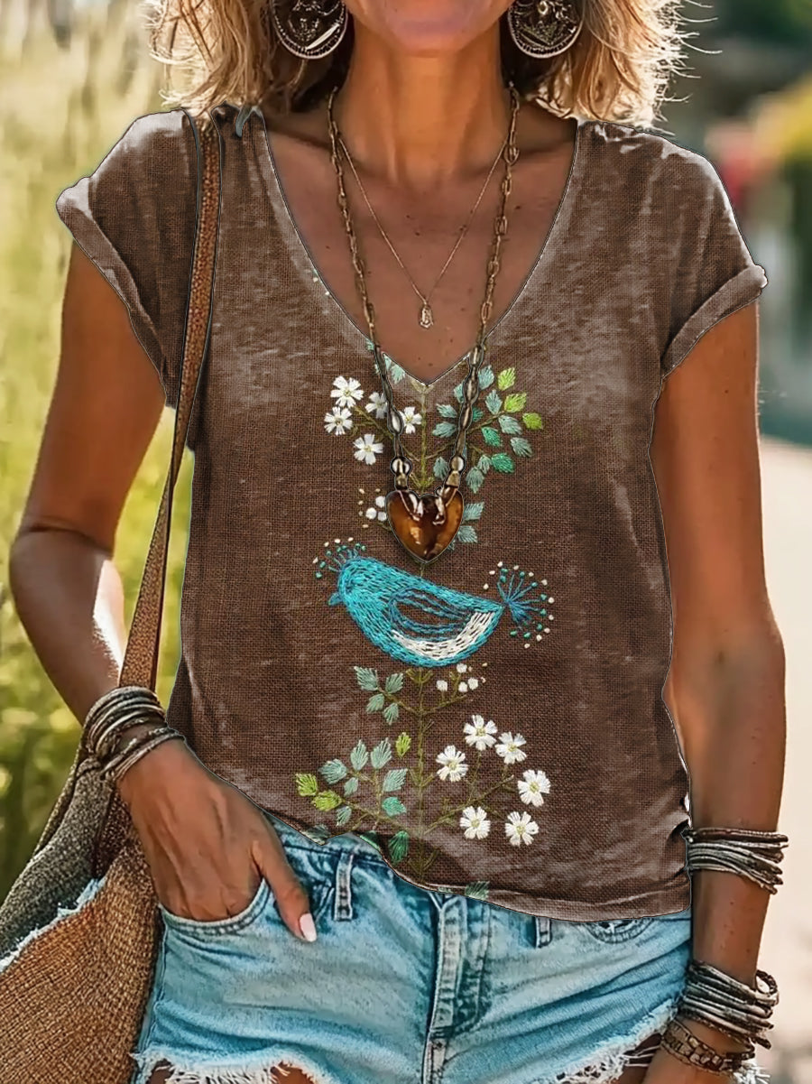 Gracefully Designed T-Shirt