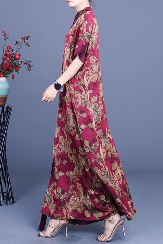 Pocket Short Sleeve Maxi Dress