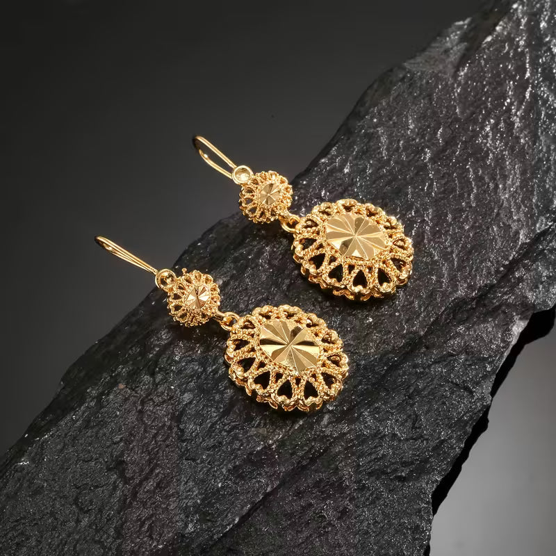 Golden Elegance Earrings