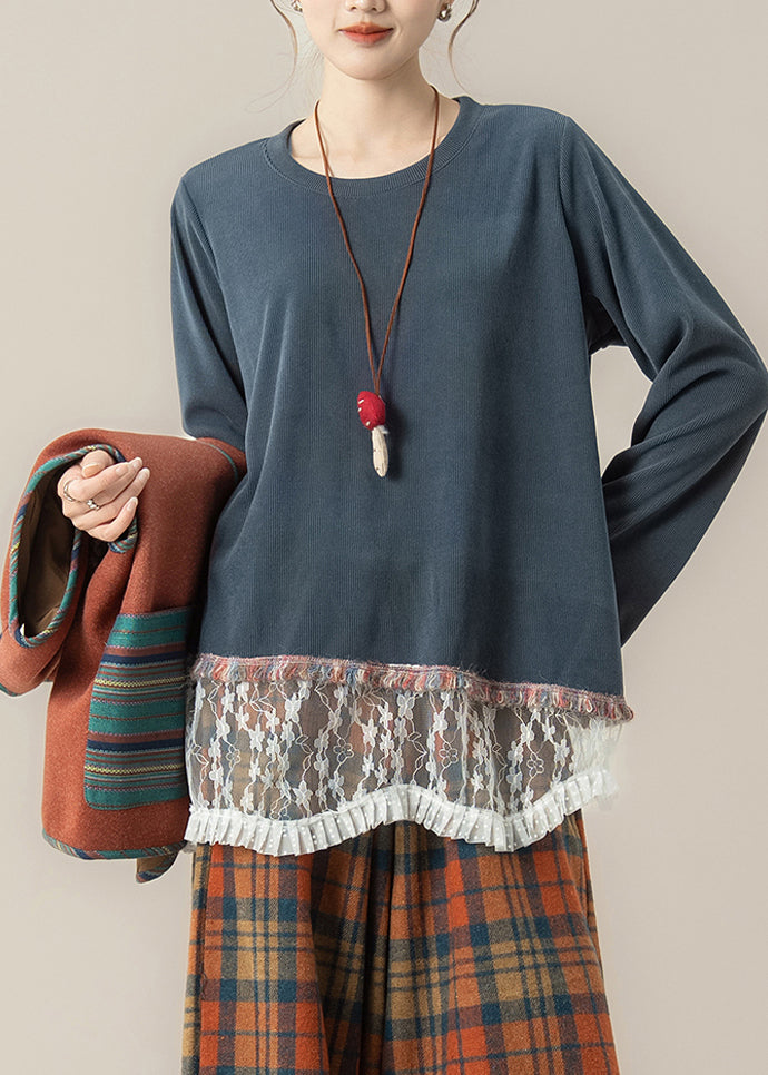 Red Striped Pockets Button Waistcoat and Top Two Piece Set Fall