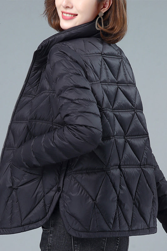 Winter Stand-collar Warm Cotton-padded Jacket Lightweight Down Jacket
