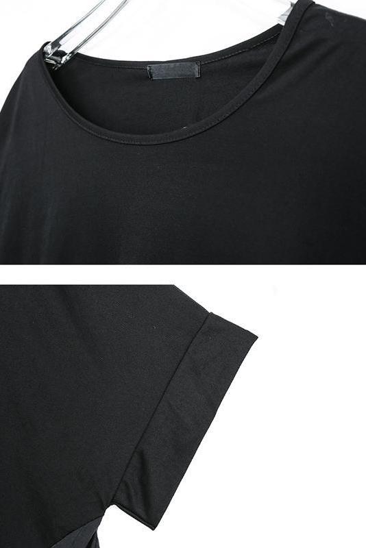 Limited Stock- Summer Patchwork Irregular T-shirt
