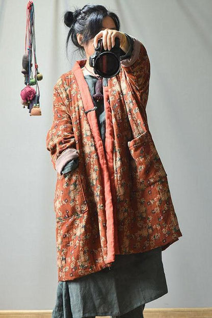 Limited Stock- Retro Loose Warm Pocket Coat