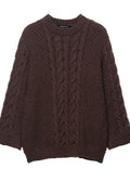 A Vintage Style Sweater with Delicate Timeless Details