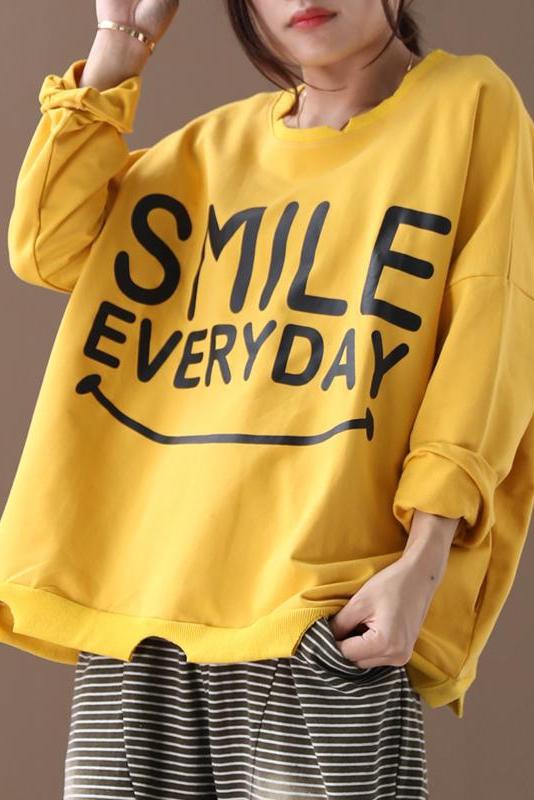- Handmade Printed 100% Cotton Sweatshirt