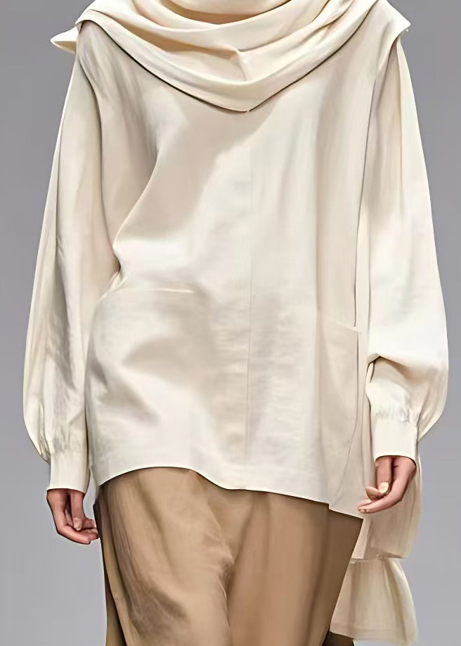 Colorblock Turtleneck Long Dress Long Sleeve