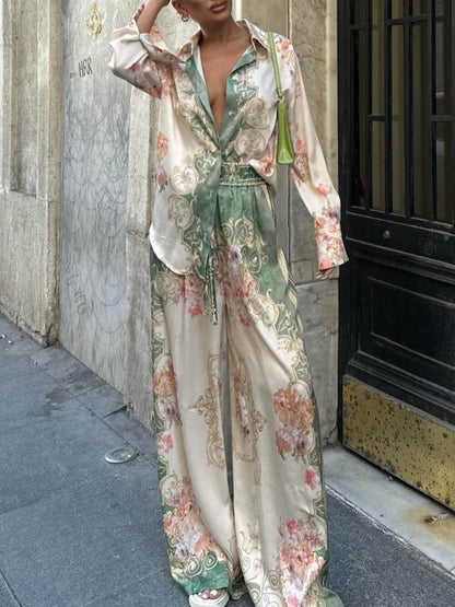 Oversized Unique Loose Print Shirt