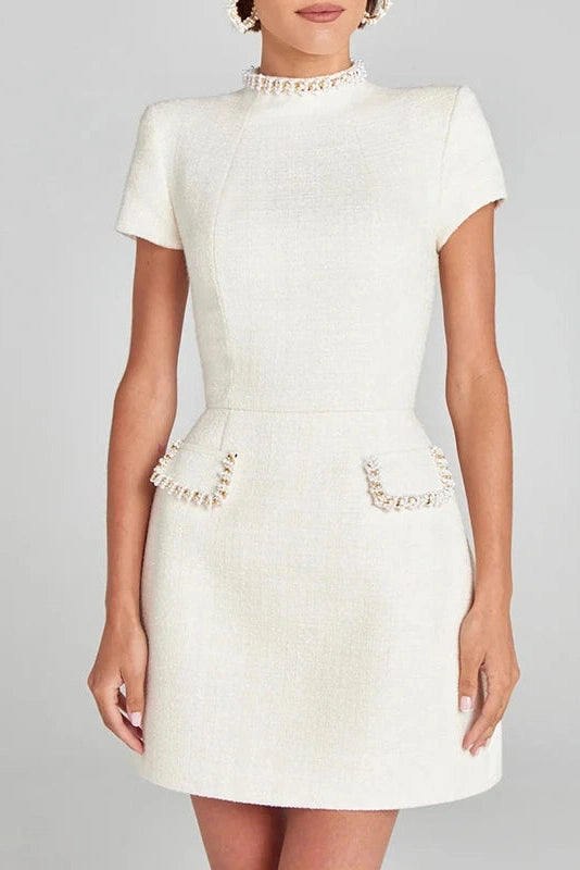 A Vintage Style Dress with Delicate Timeless Details